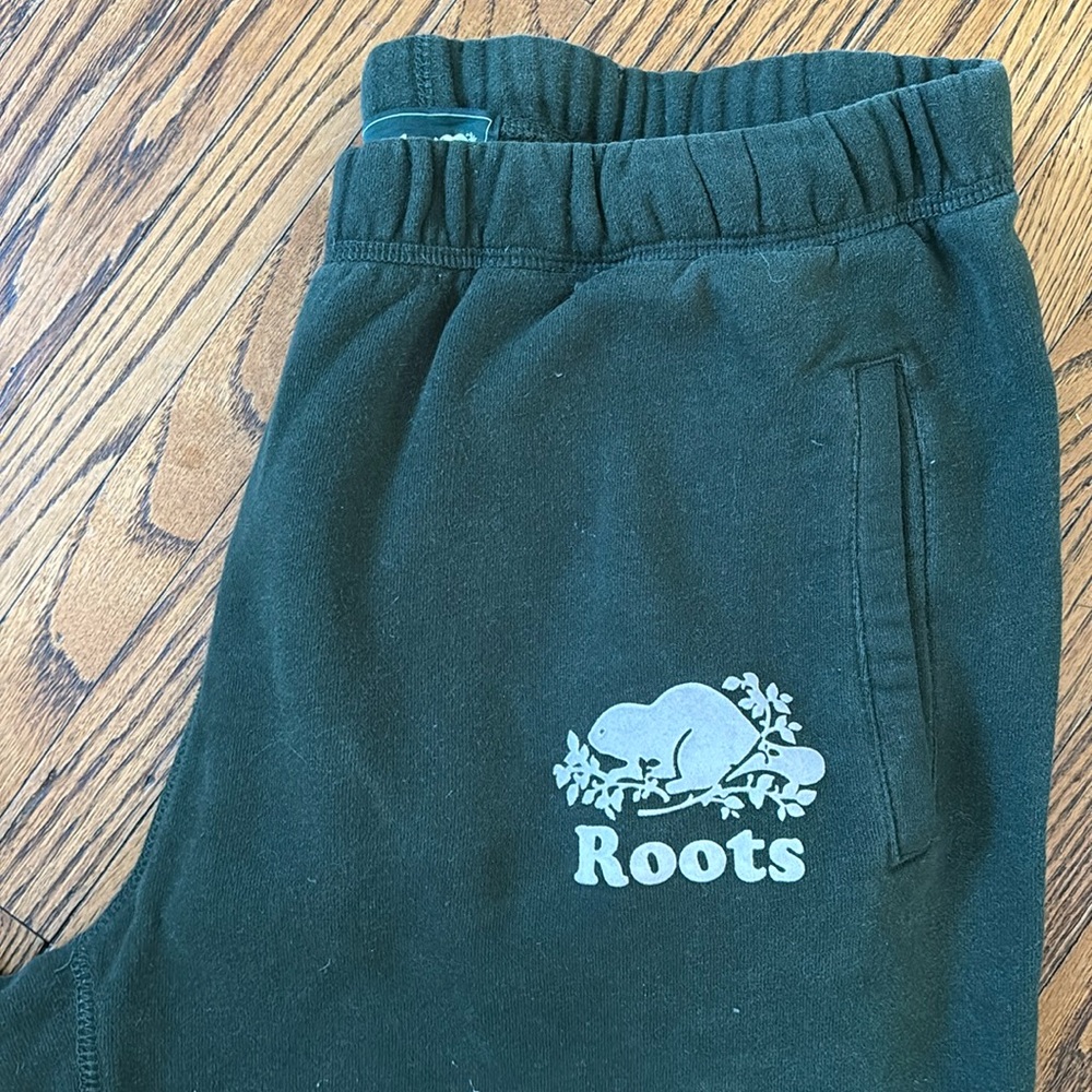 Roots Sweatpants Hunter Green M